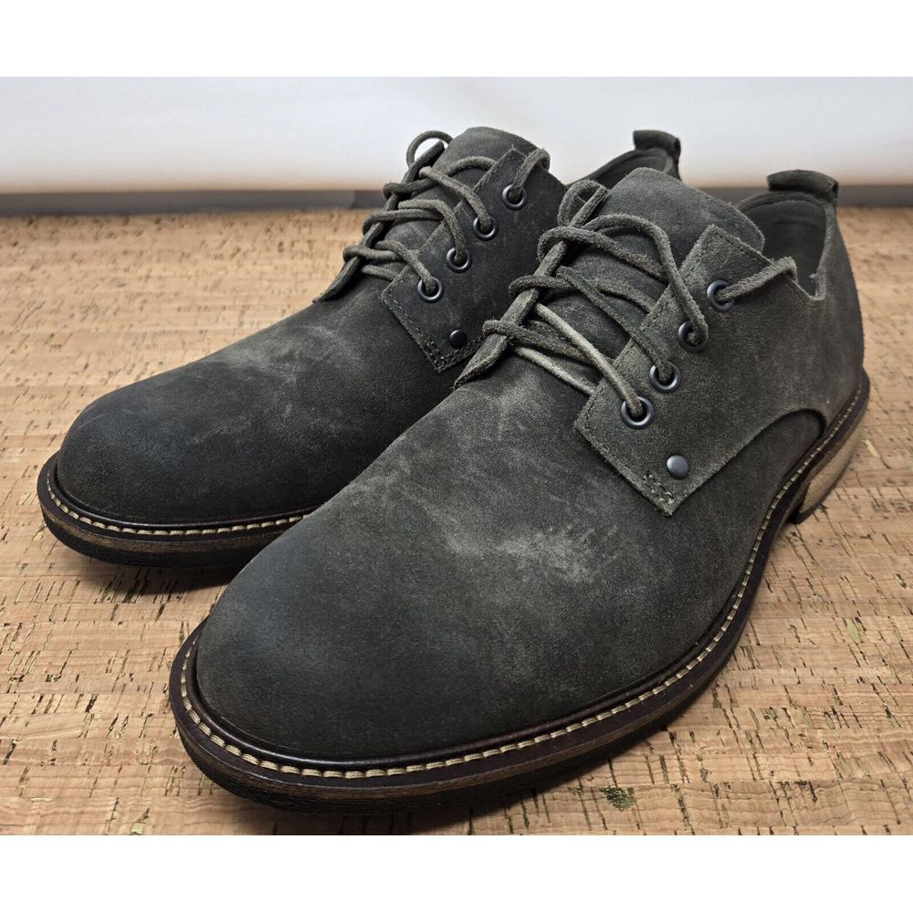 Ecco Kenton Shoes‎ Mens 7-7.5 EU41 Dress Office Casual Tarmac